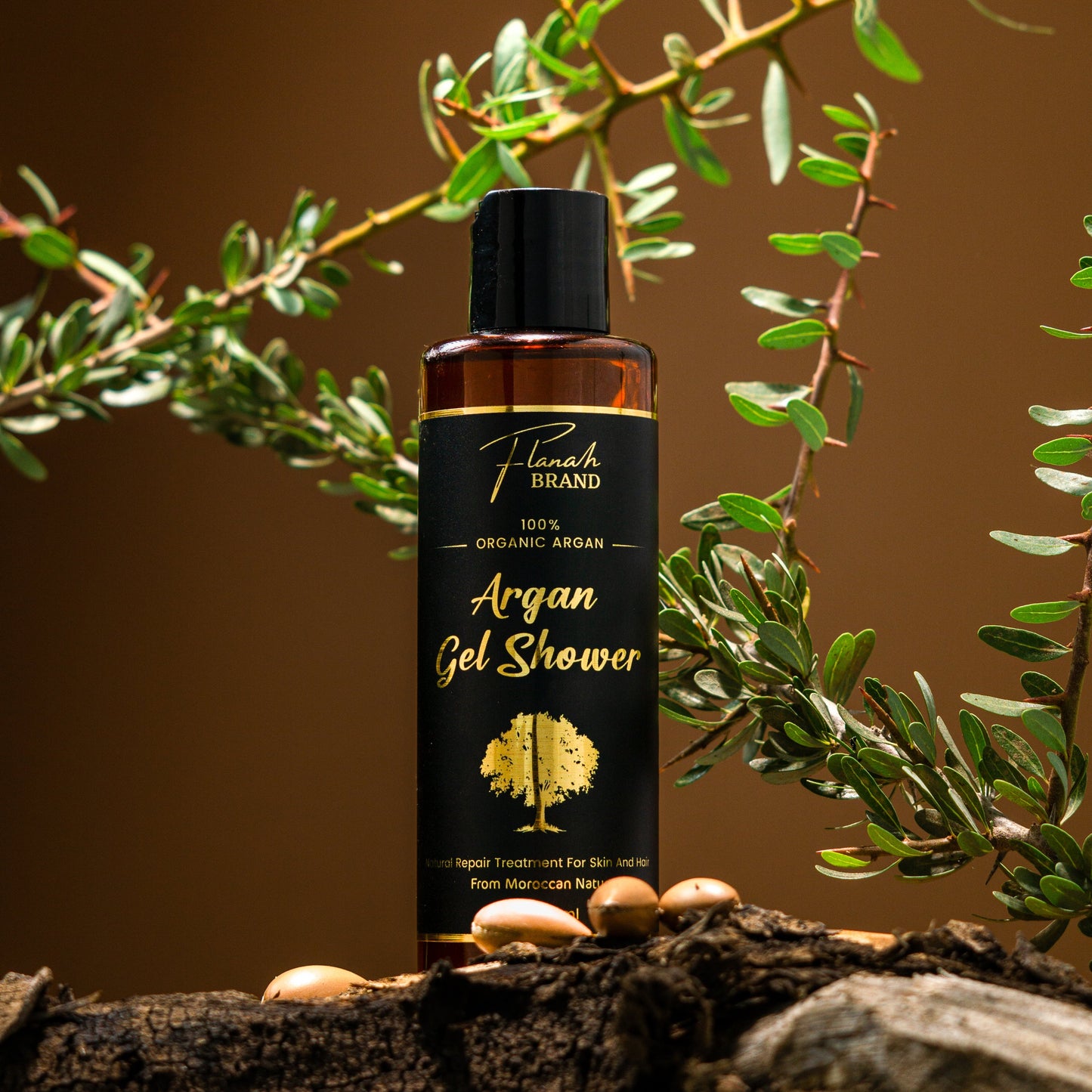 Gel douche à l'argan 